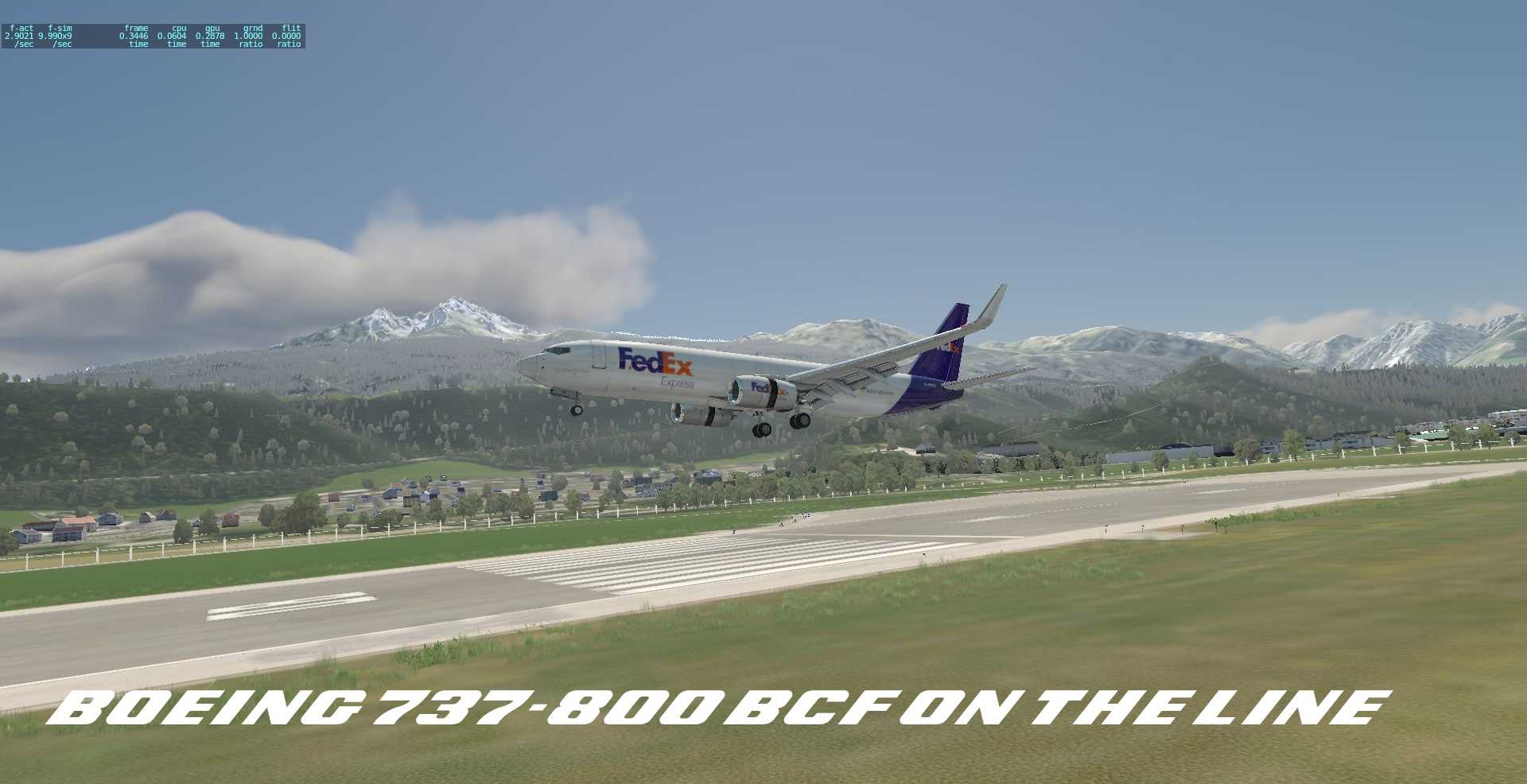 boeing 737-800 bcf首飛-4114 