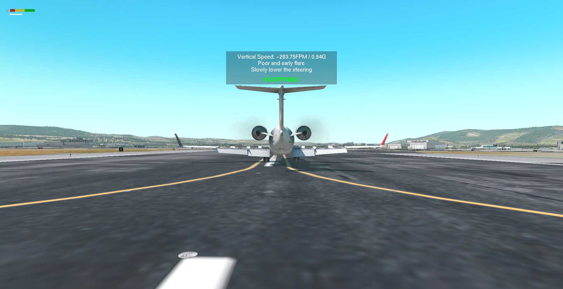 把CRJ-200當戰鬥機飛-3498 
