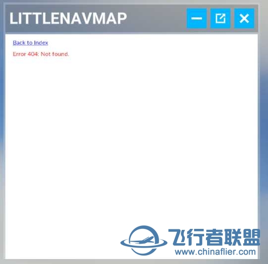 为何我的LittleNavMap只显示一半？-7577 