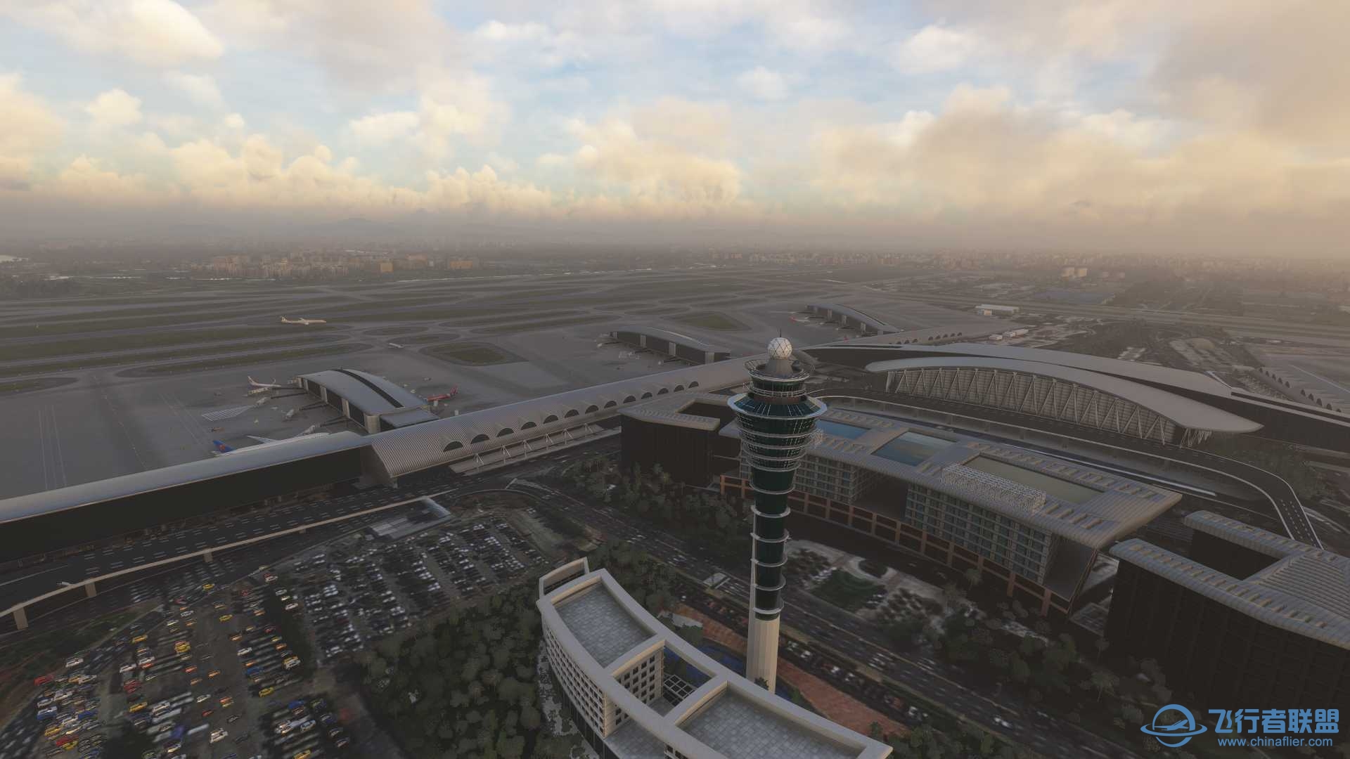 真实高画质沉浸式体验清晨布鲁塞尔起飞 由Fenix A320执飞...-2631 