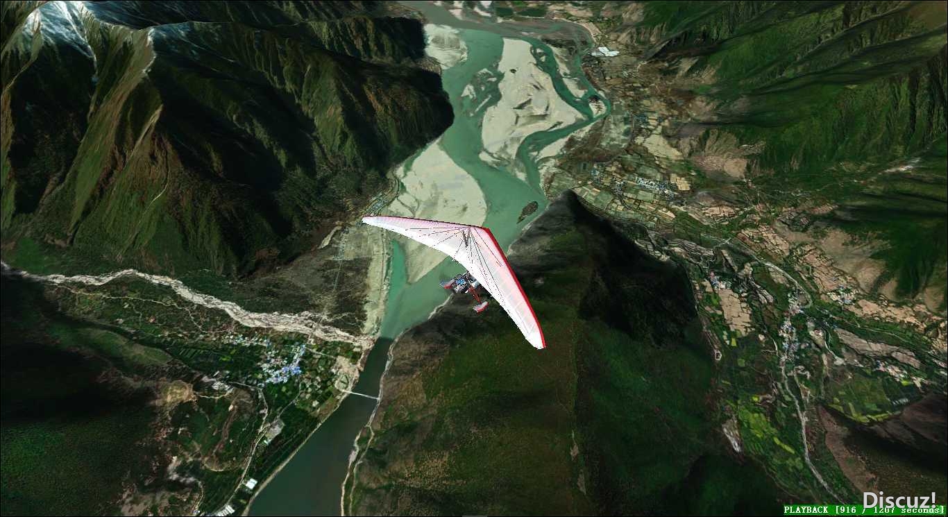 ★《喜马拉雅山脉卫星地景经纬版》FSX/P3D用-3331 