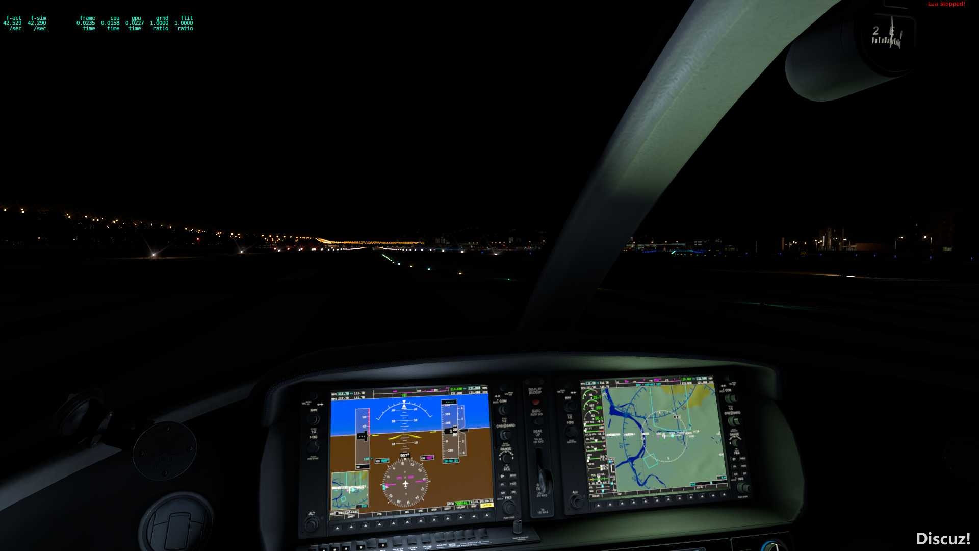 XP12夜間飛行黑屏...你們有相同問題嗎?-6602 