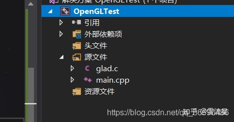 OpenGL 开发环境配置 Visual Studio + GLFW + GLAD-1686 