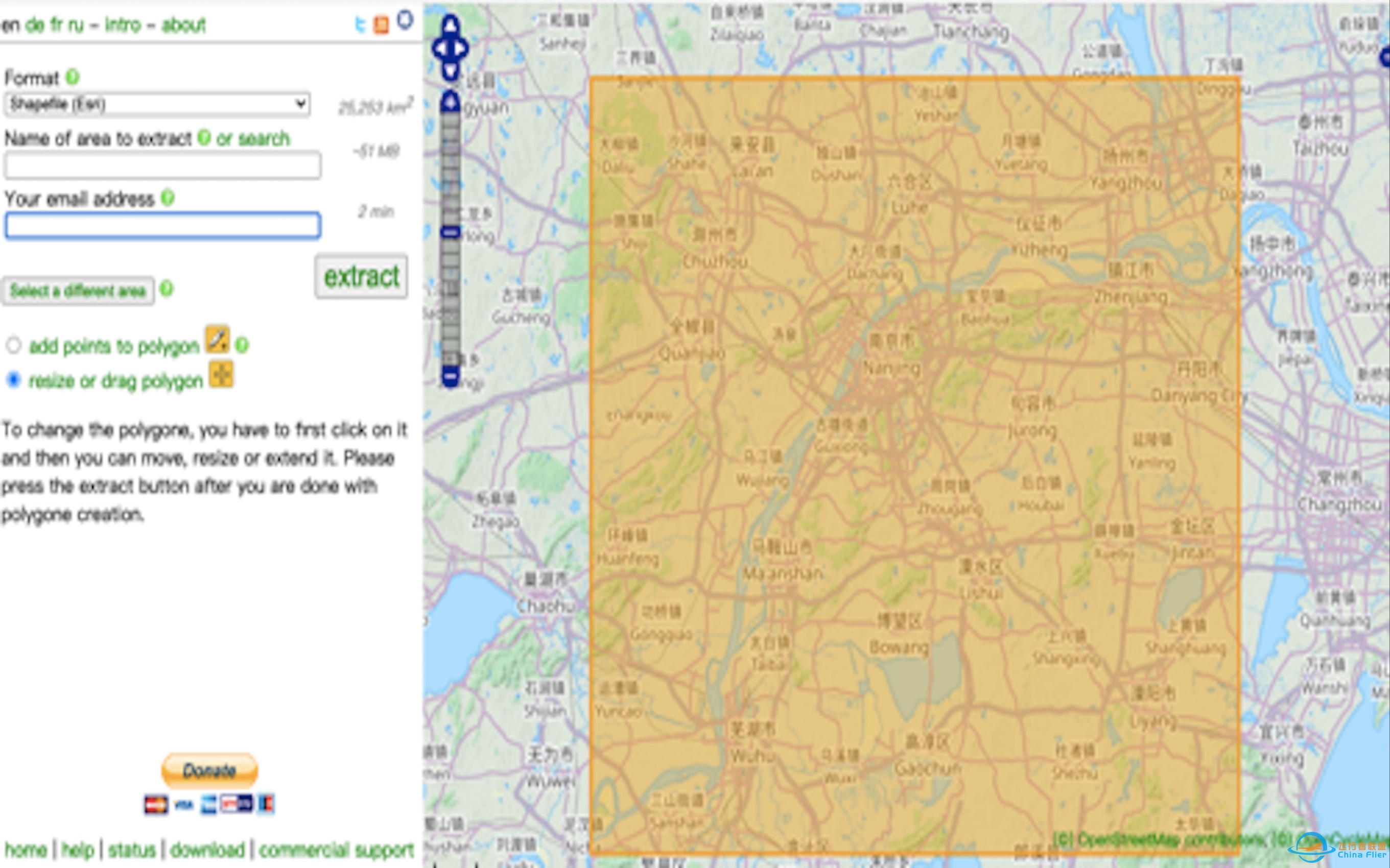 开源网站获取城市路网数据——OpenStreetMap-7965 