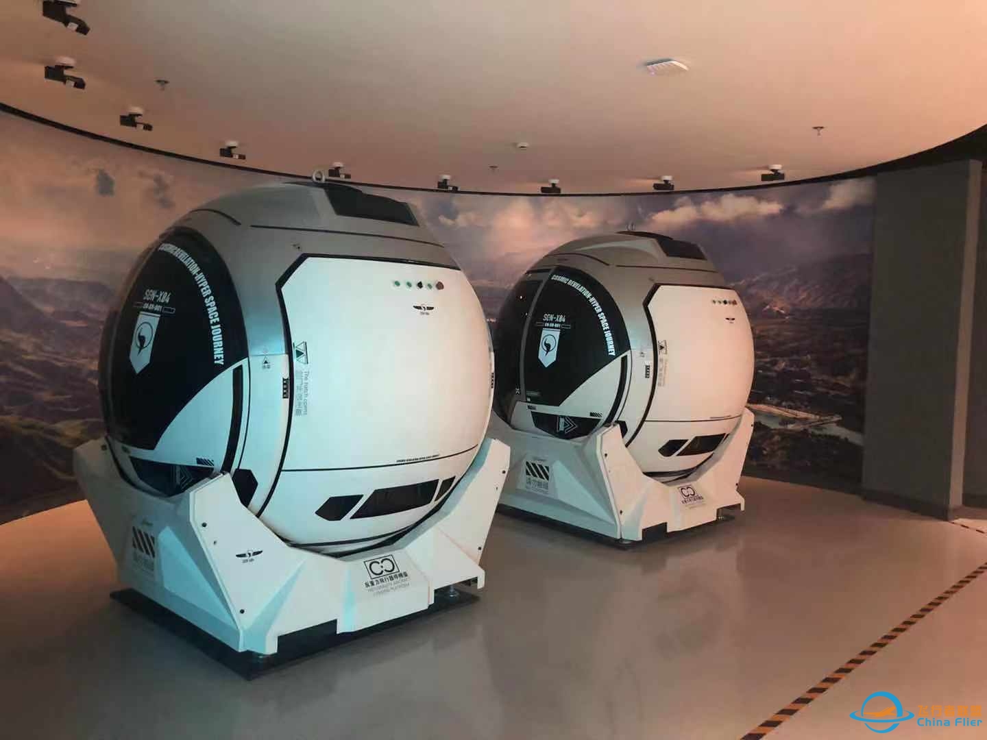 VR太空模拟舱带你遨游太空！实现你的宇航员梦想-8900 