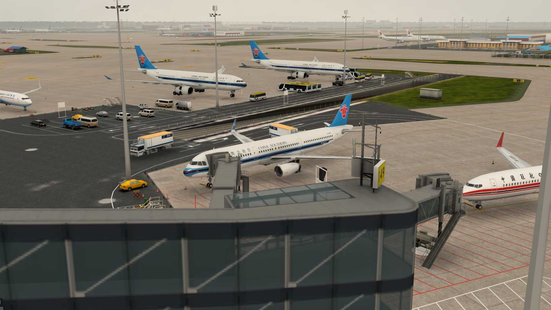 Xplane12首飞 北京-合肥-5890 