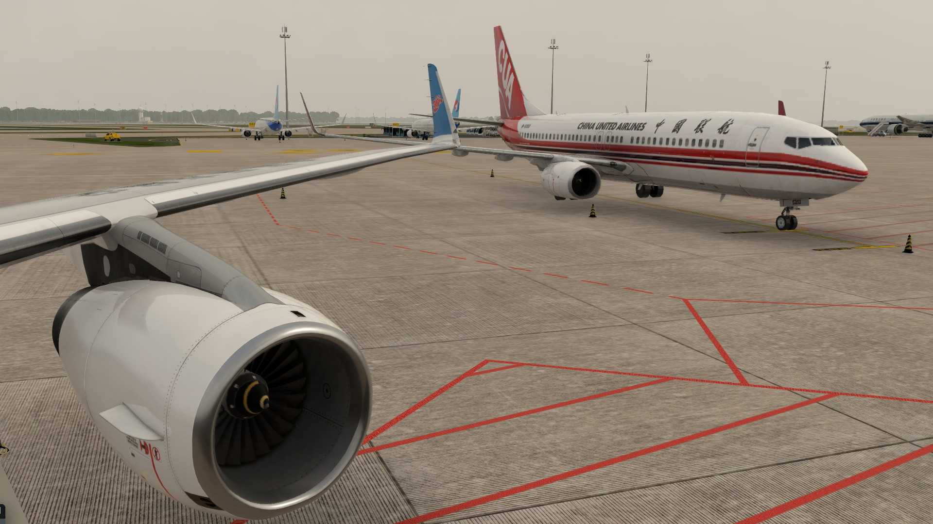 Xplane12首飞 北京-合肥-5511 