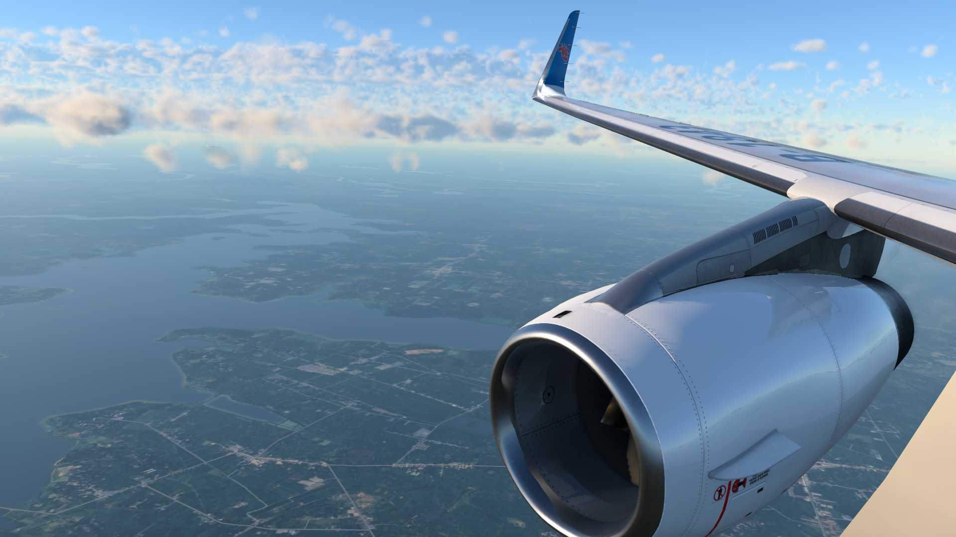 Xplane12首飞 北京-合肥-7285 