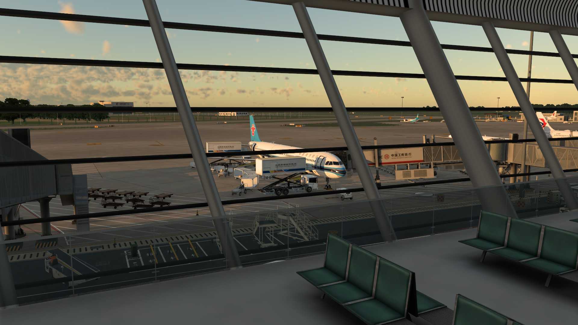 Xplane12首飞 北京-合肥-8921 