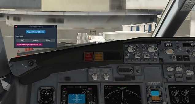 xplane12入门教学（两步学会XPLANE11的后推车使用方法）-6463 