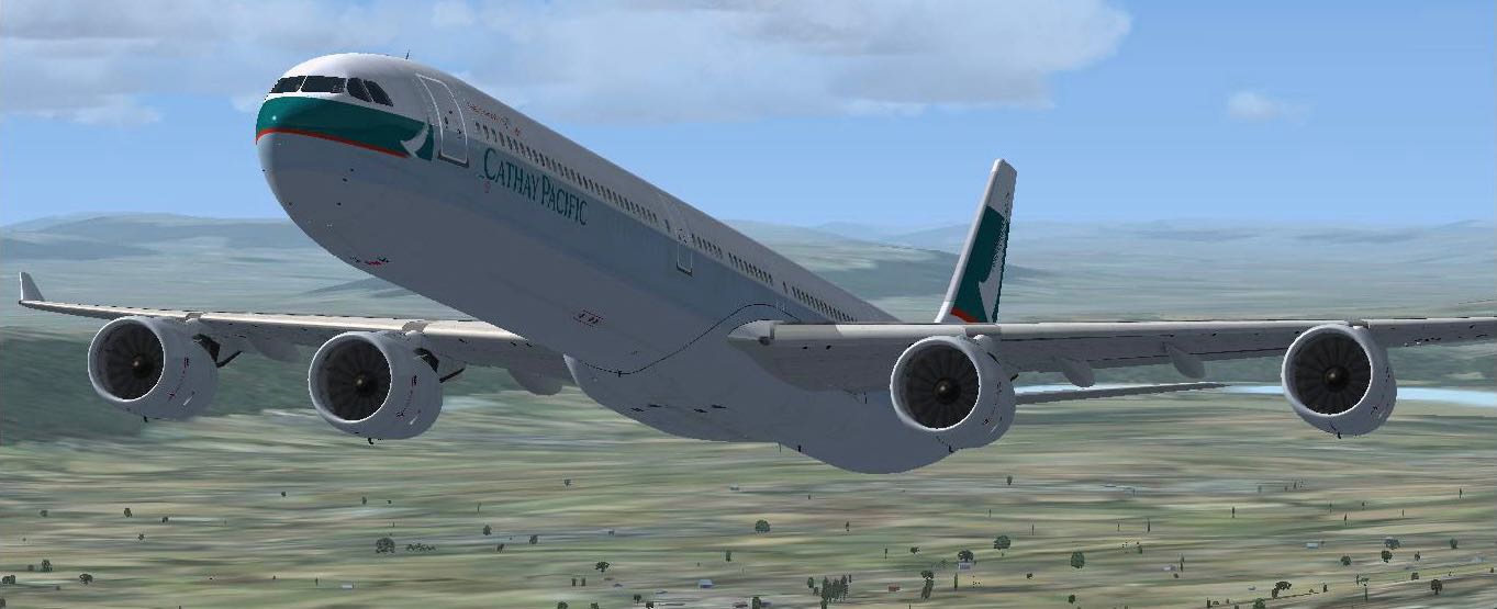 准备飞P3D了，FSX再飞一下法式长棍-5595 