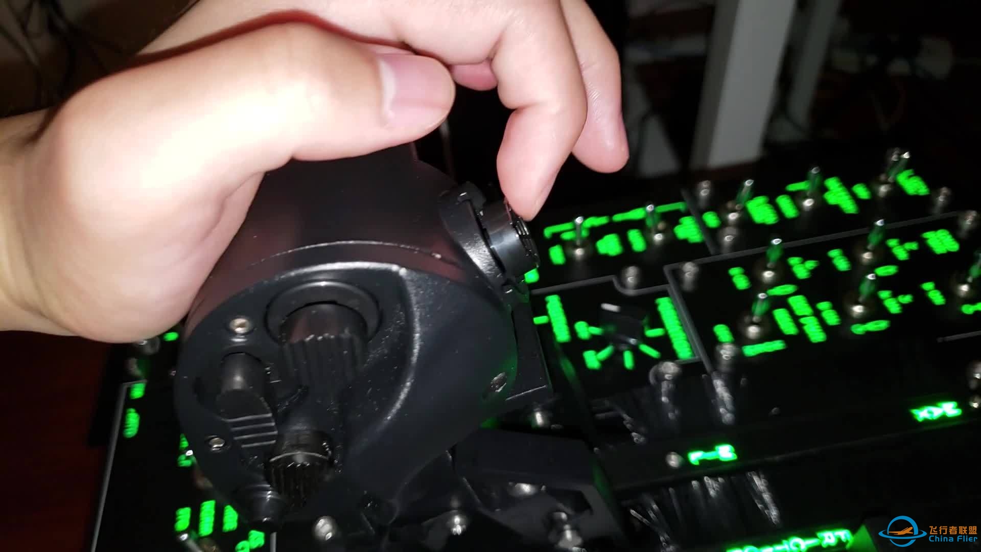 WINWING F-18 HOTAS摇杆评测（1）-8287 