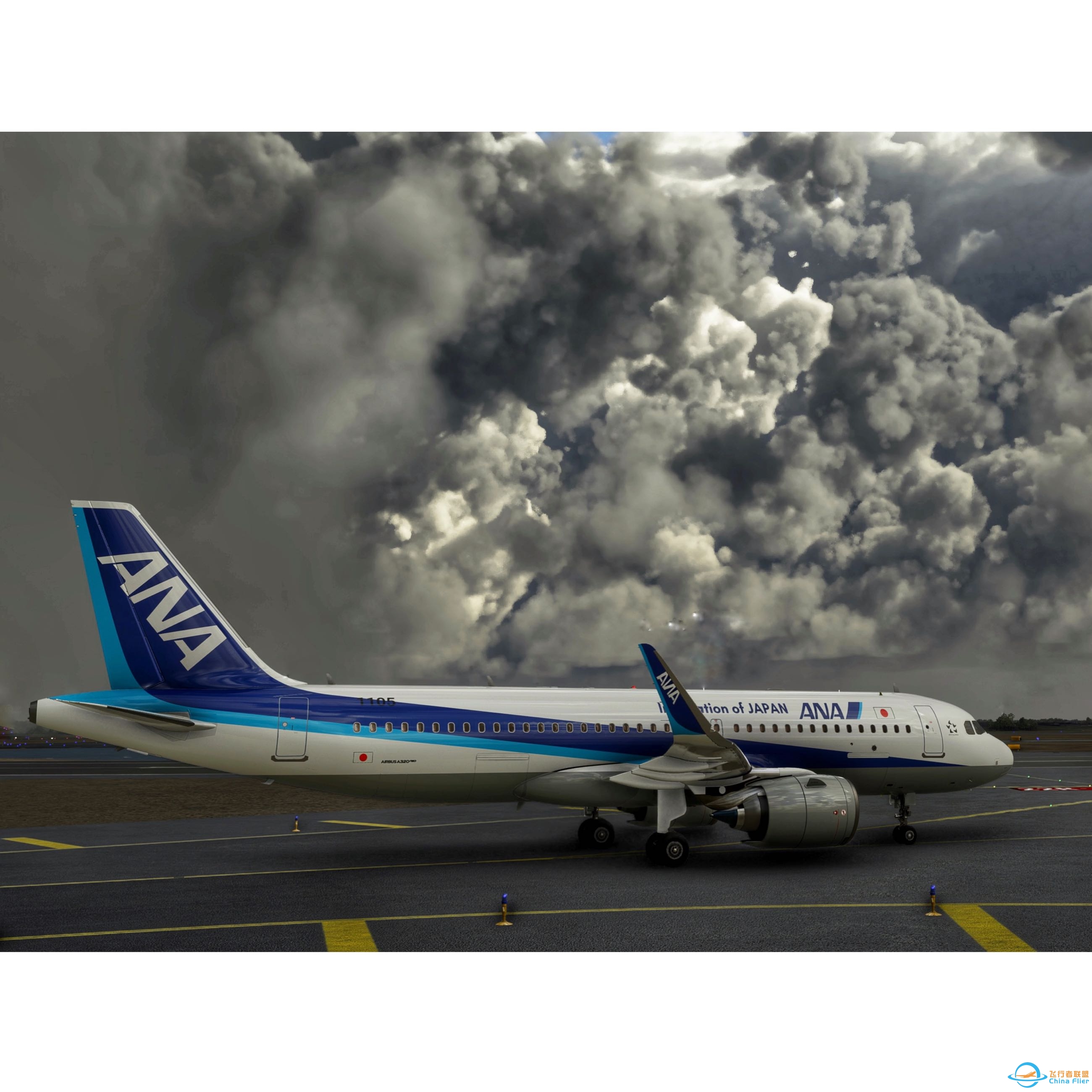 纽约，雨。 5000英尺上，霞光。-3589 