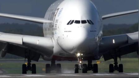 这么大的侧风, 连空客A380都扛不住, 差点机毁人亡-876 