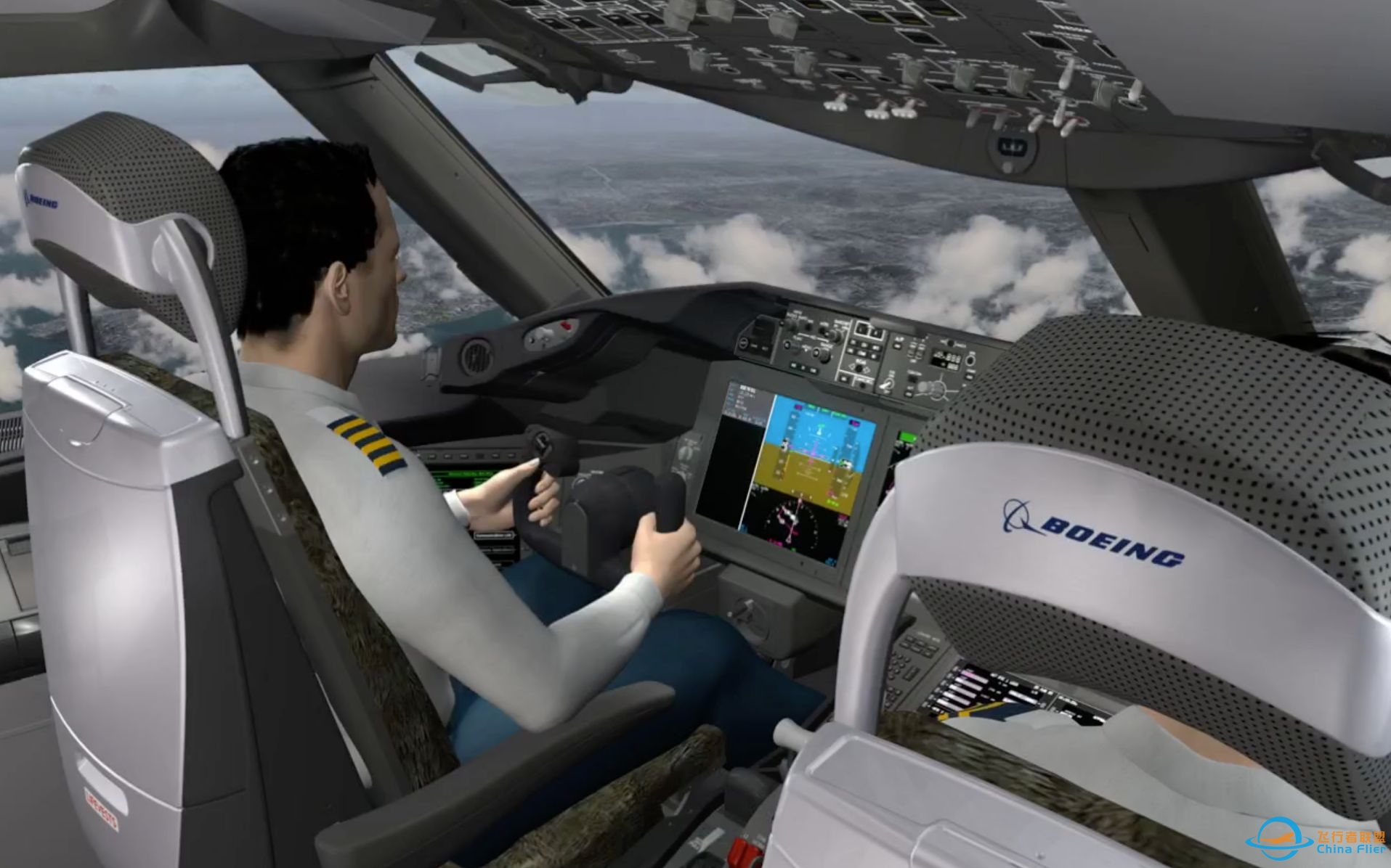 波音787教程：自动飞行（3）利用MCP控制飞机-6973 