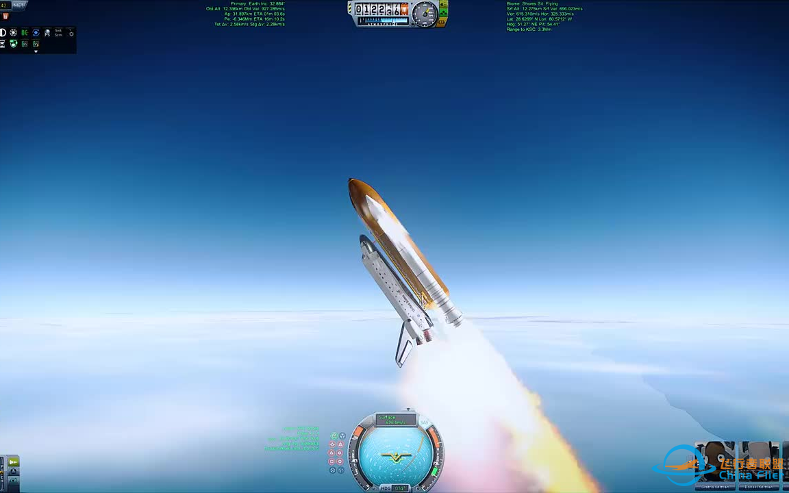 【坎巴拉太空计划】真实航天飞机系统，建造与飞行 MOD KSP Mod  Space Shuttle System-8895 