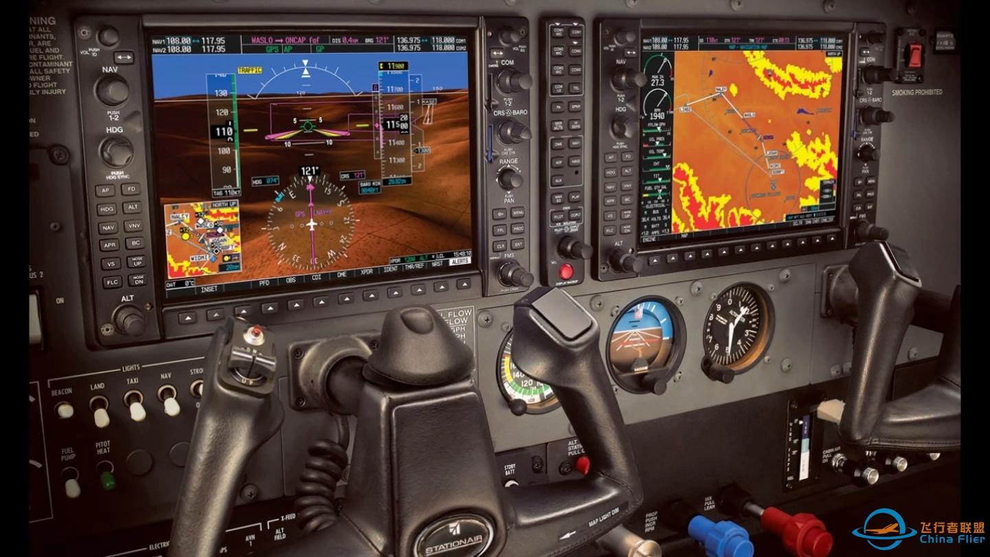 经典小型飞机航电系统Garmin G1000-7855 