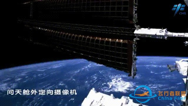 问天实验舱开工，一对大太阳翼开始转动，中国空间站是风力 ...-8132 