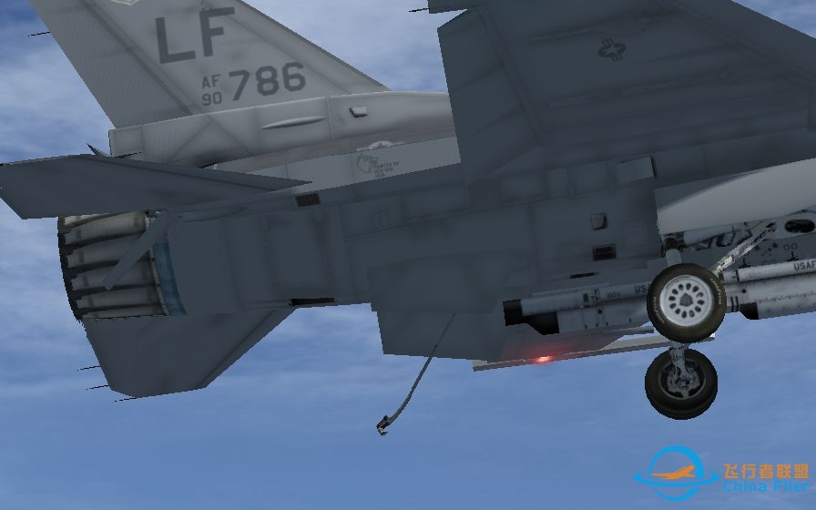 F16战斗机航母回收降落日常[Falcon BMS 4.35]-6762 