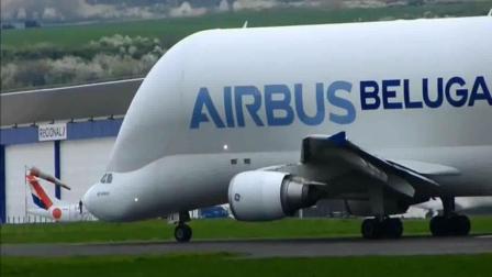 造型奇特! 实拍-空客A300-600ST超级运输机起飞与降落-8251 