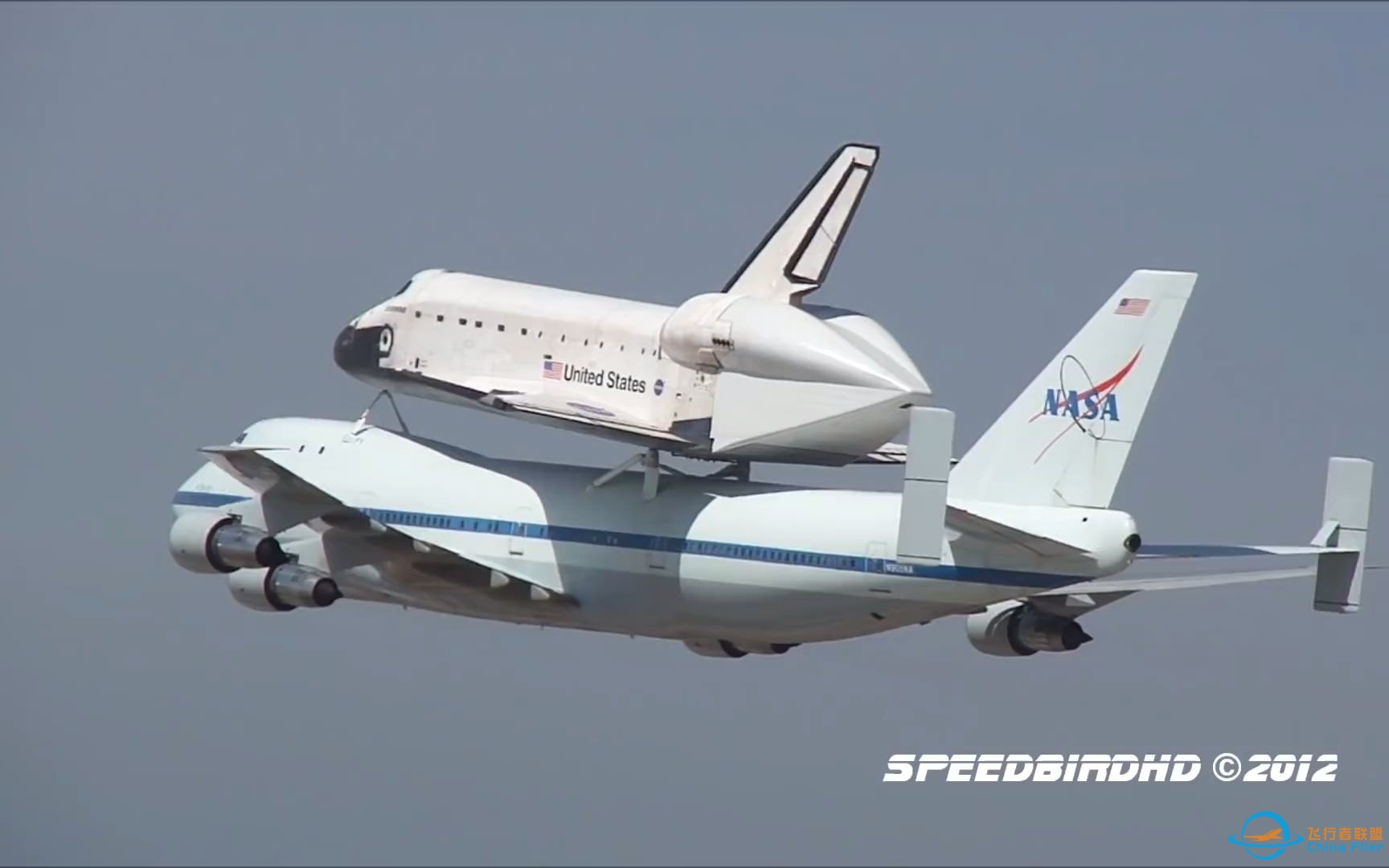 NASA Boeing 747-123 [N905NA] with Space Shuttle Endeavor at LAX-4796 