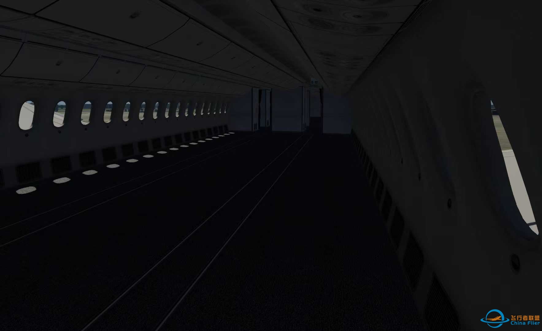 波音787-9装修效果预览图-3292 