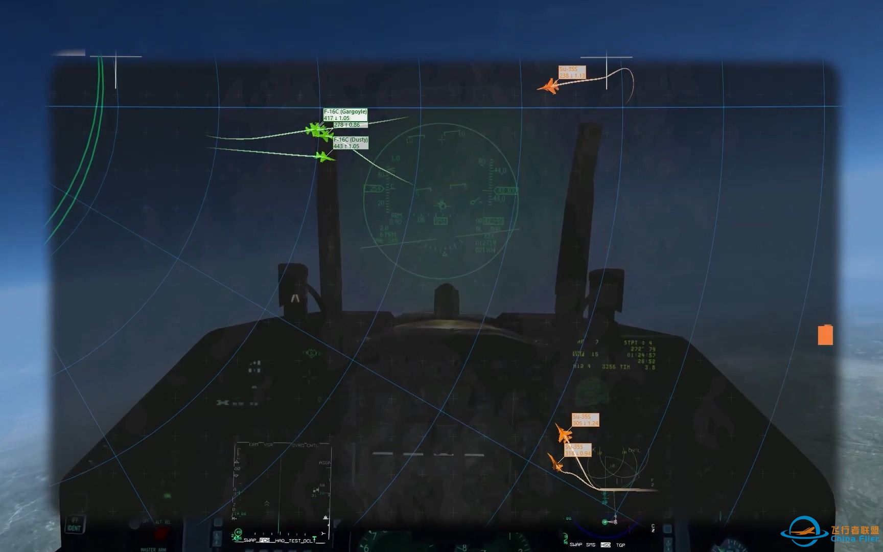 Falcon BMS【日本静冈】寡不敌众-DCA misson-1212 