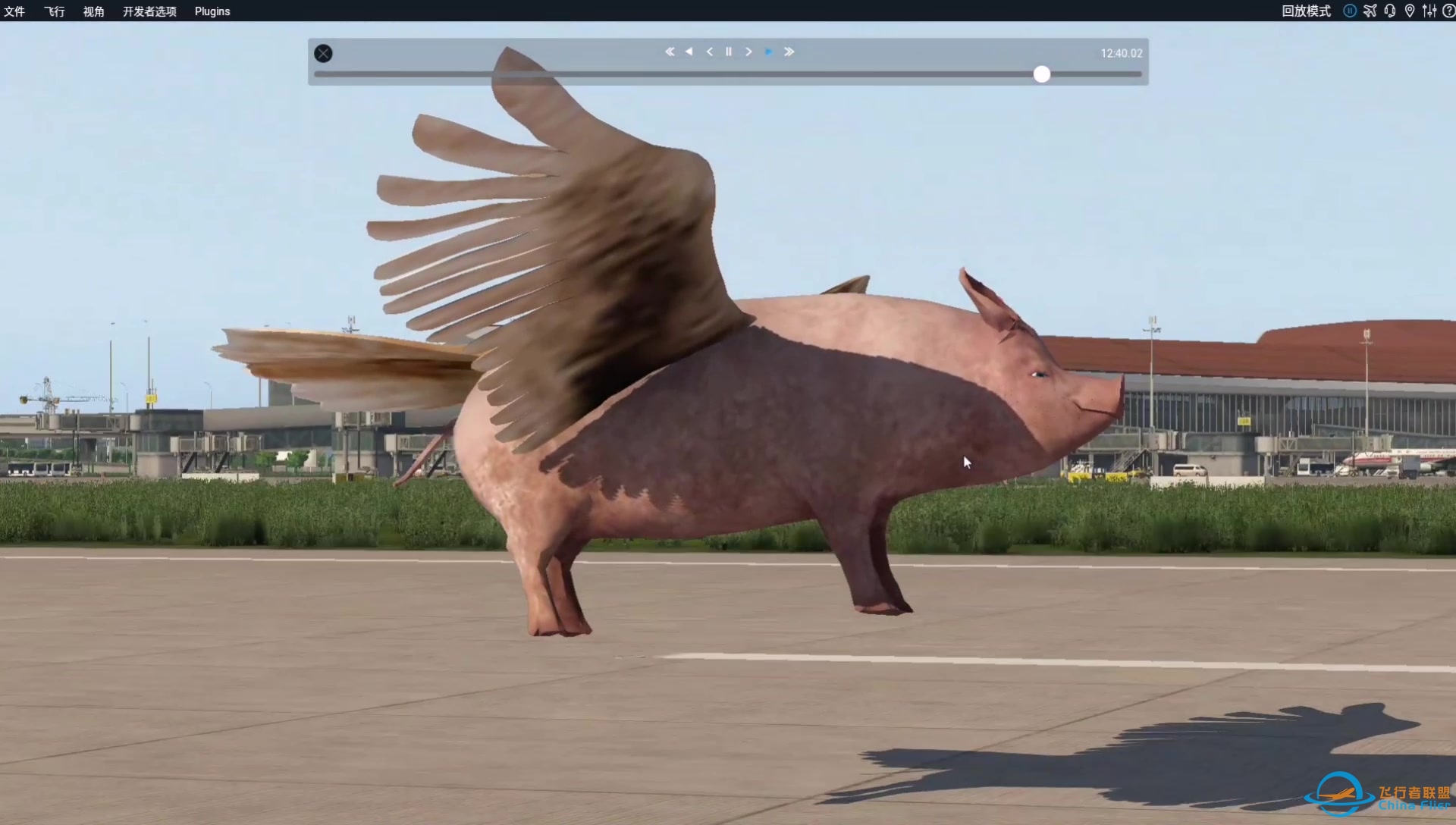【x-plane11】猪上天了～～-1660 