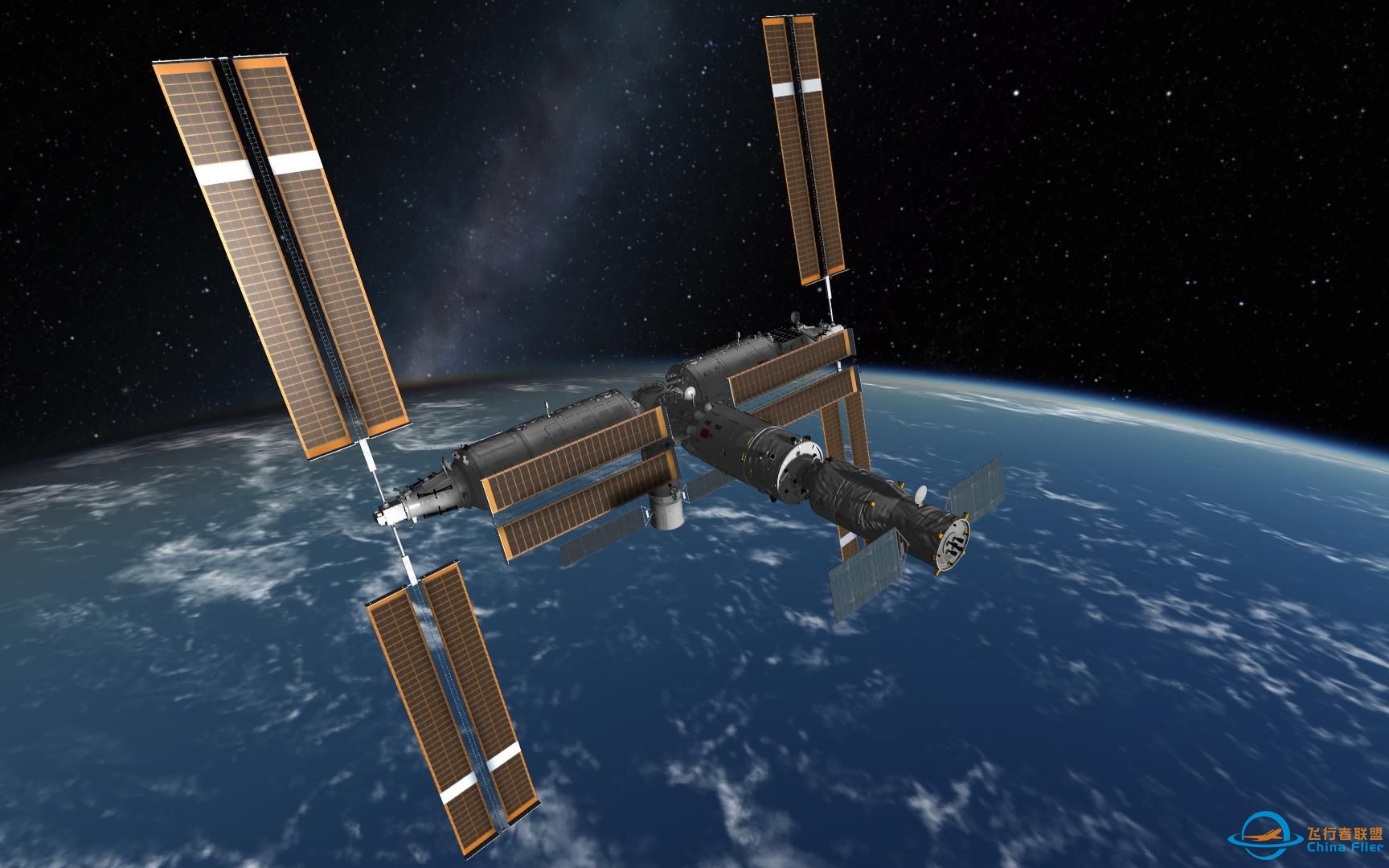 【KSP】坎巴拉模拟中国空间站组建过程-8481 