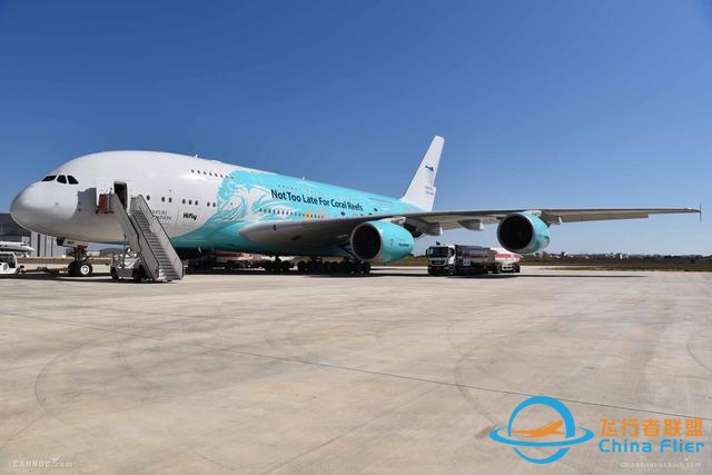 空客欢迎Hi Fly航空A380飞机参加范堡罗航展-1025 