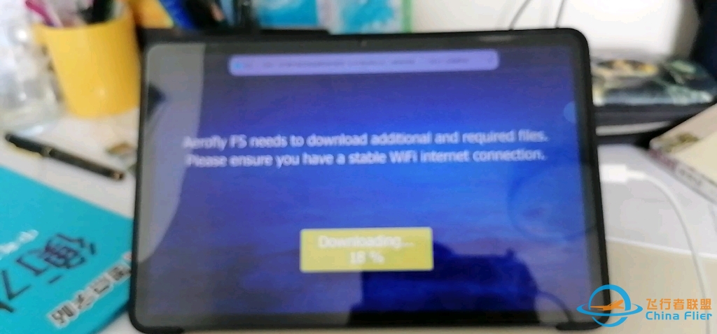 兄弟们！我有安卓版的Aerofly FS 2022 了！后续如何等待更新！-6678 