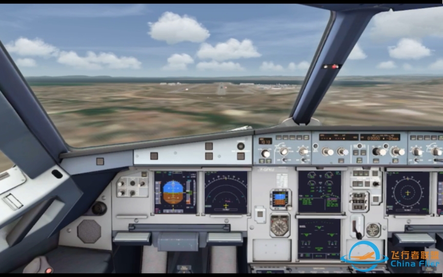 Aerofly fly:马赛机场泡澡事件-7240 