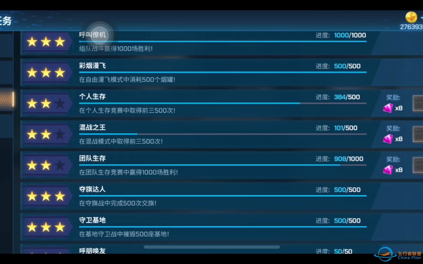 现代空战3D-“成就”差3颗星全满，还要不要肝下去-8894 