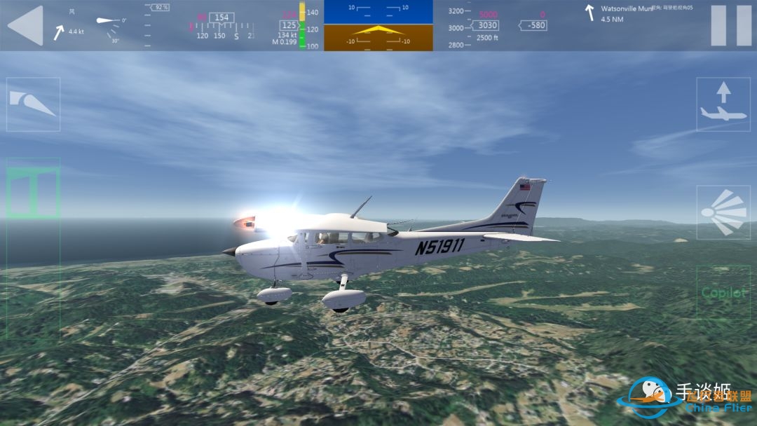 这款超过3GB的大作,或许是今年手机端上最好的模拟飞行游戏!-1727 