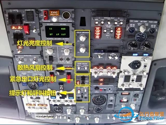 波音737飞机驾驶舱面板全解读(附驾驶舱通讯系统操作指南)-3478 