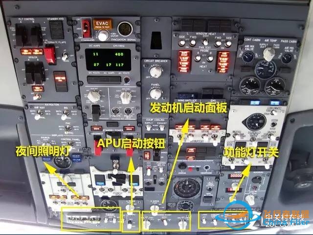 波音737飞机驾驶舱面板全解读(附驾驶舱通讯系统操作指南)-8038 