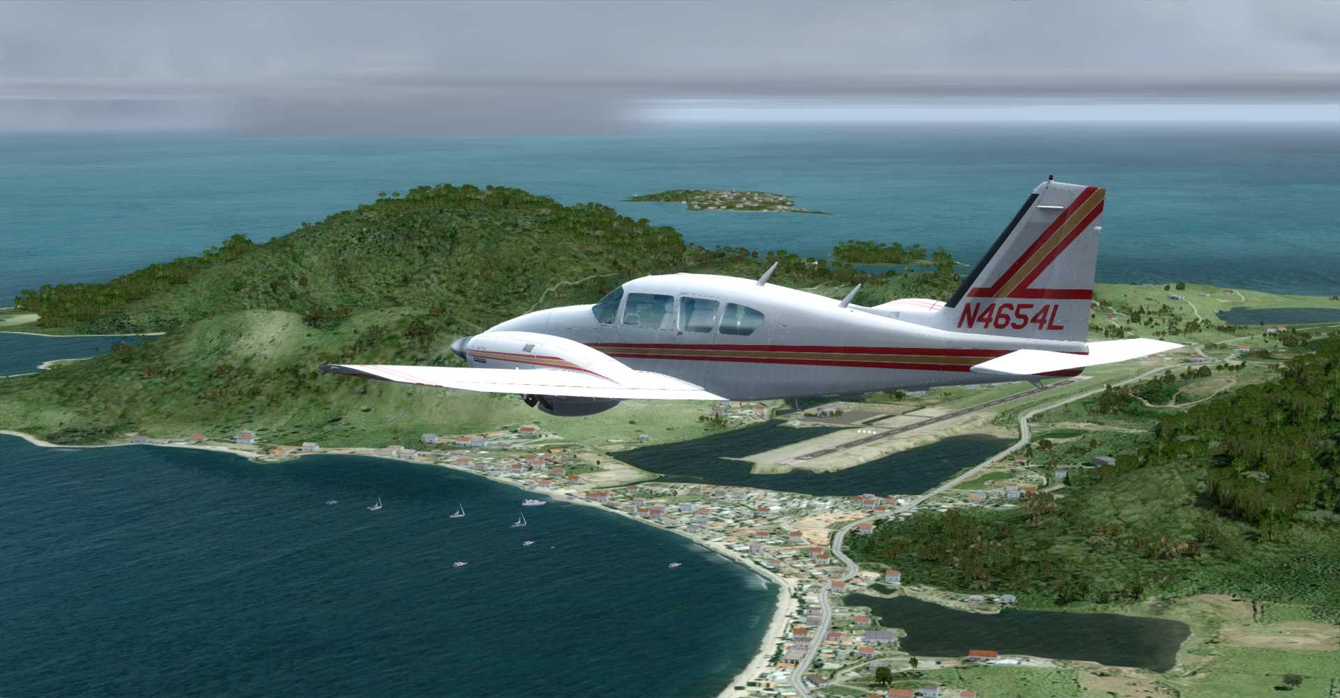 【P4D】中南美洲加勒比通用航空飞行系列-1597 