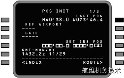 图文详解波音737NG飞机惯导校准的五种方法-9094 