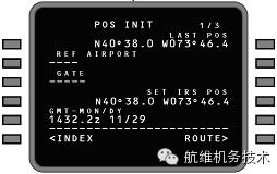图文详解波音737NG飞机惯导校准的五种方法-3331 