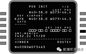 图文详解波音737NG飞机惯导校准的五种方法-7121 