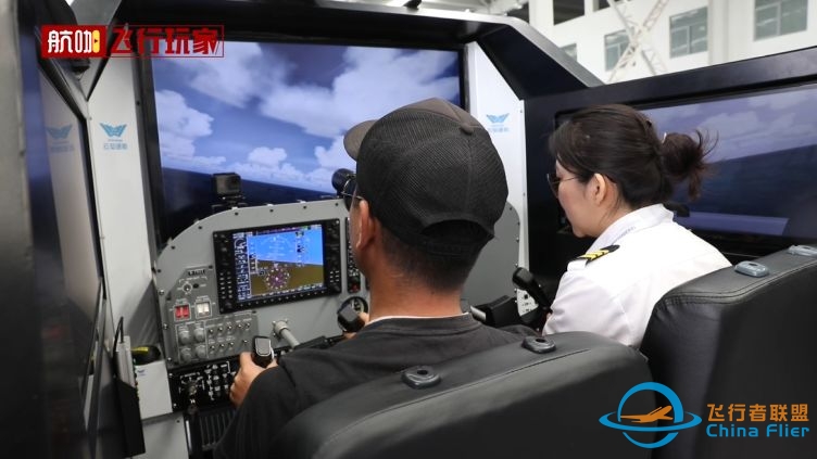 飞行体验:赛斯纳172私人飞机女飞行员教你飞模拟机!-131 
