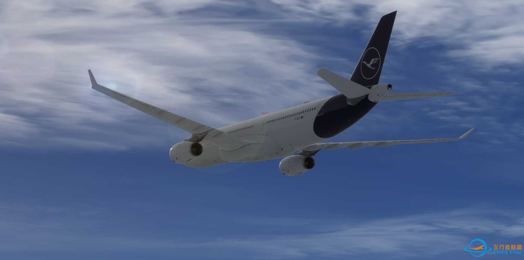 【P3DV4】飞行美图 EHAM-EDDF 阿姆斯特丹-法兰克福-3915 