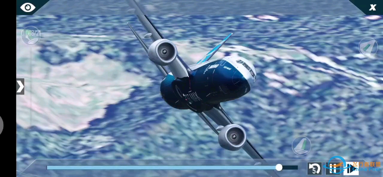 用x-plane还原波音737-8max宣传片！-1567 