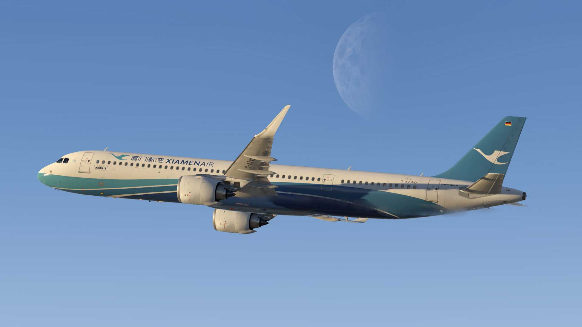 厦门航空首架空客A321-251NX-4650 