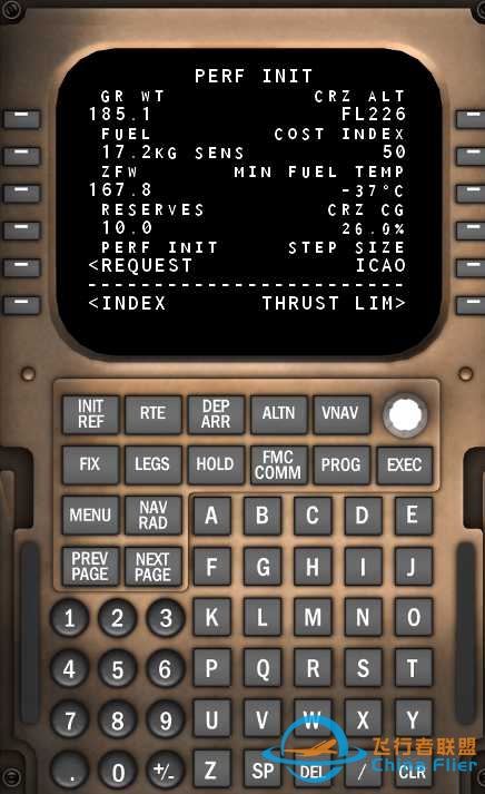 求助FF777性能页设计问题，这个V Speeds Unavailable是什么原因？-624 