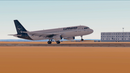 [infinite flight] 汉莎航空320降落法兰克福机场-6403 