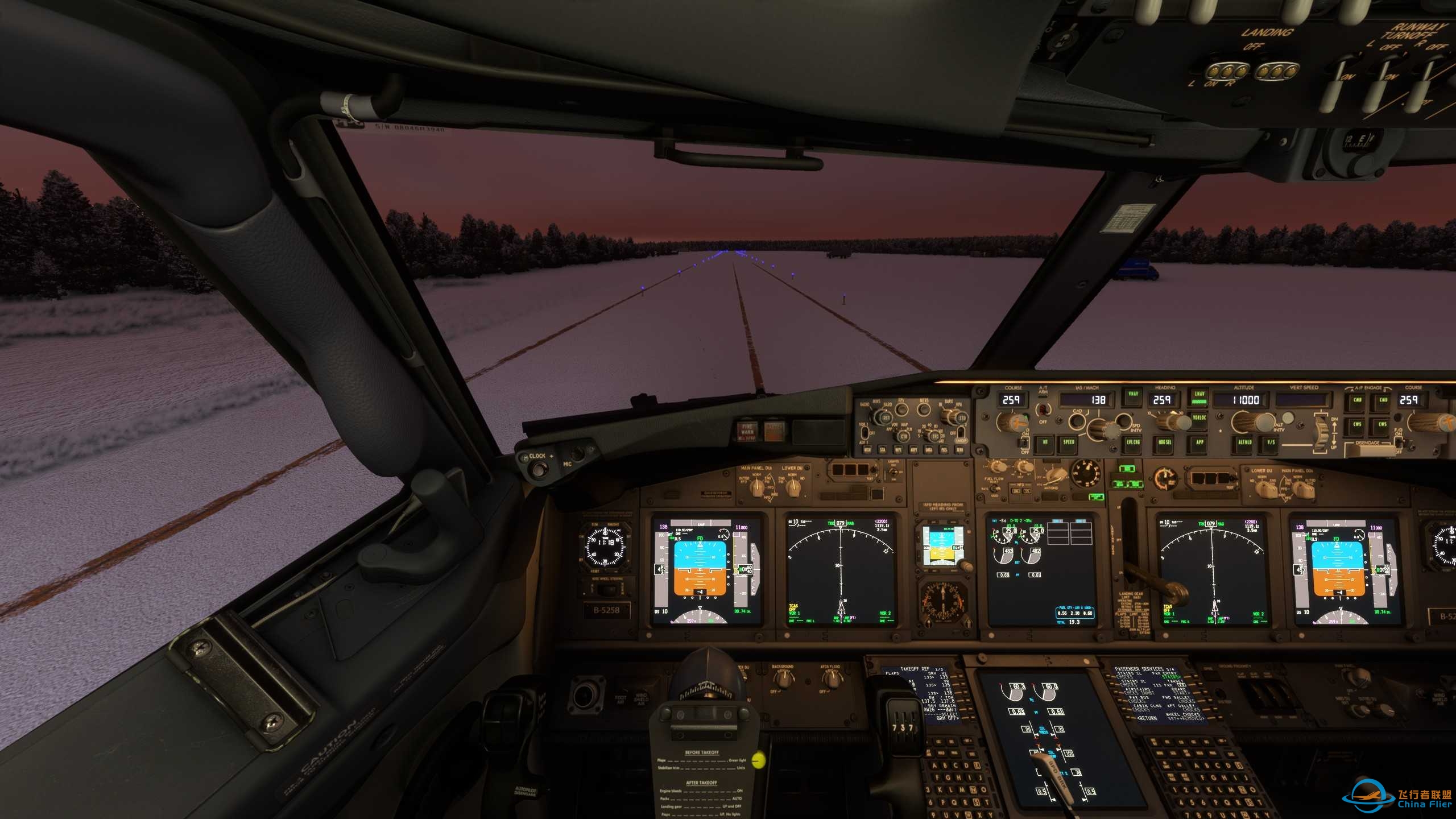 飞行，从傍晚到黄昏-4631 