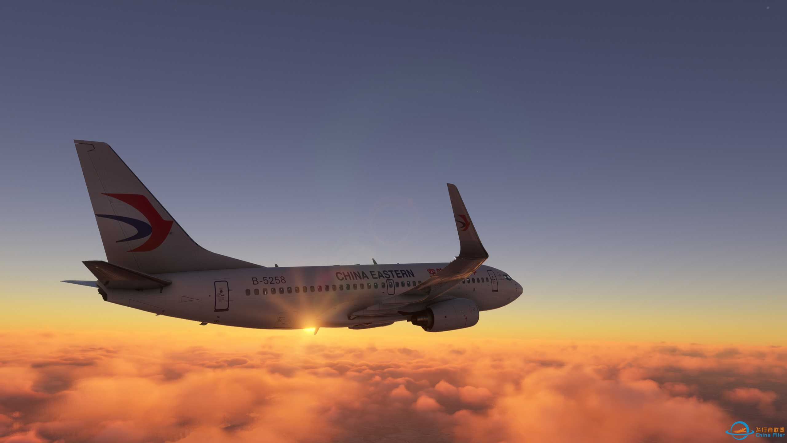 飞行，从傍晚到黄昏-2202 