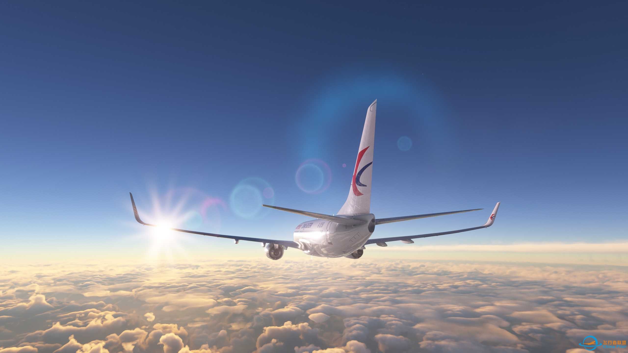 飞行，从傍晚到黄昏-6821 