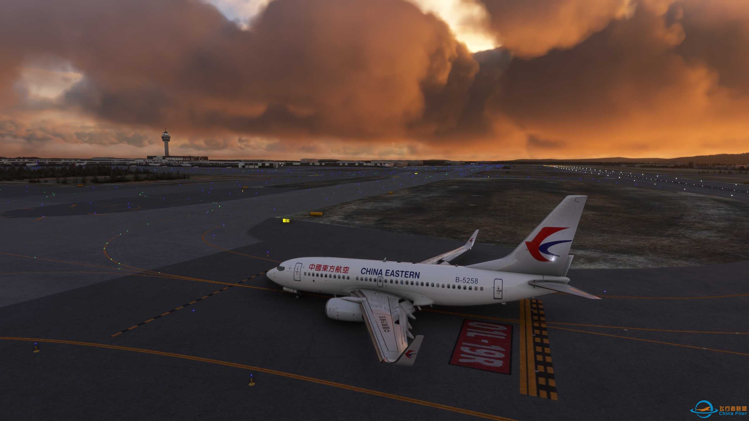 飞行，从傍晚到黄昏-4853 